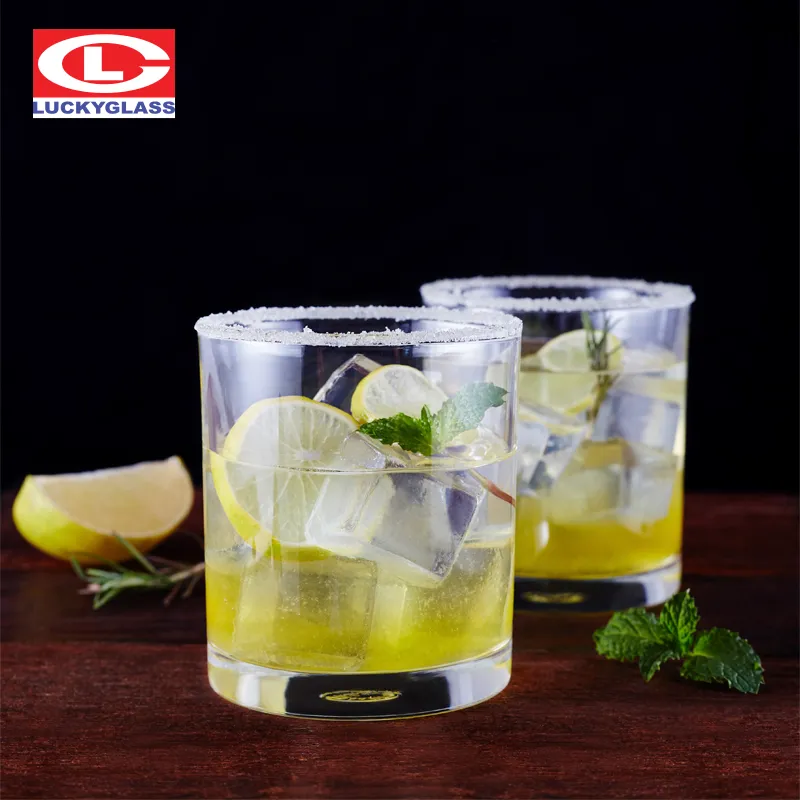 Frosted Rock Glass